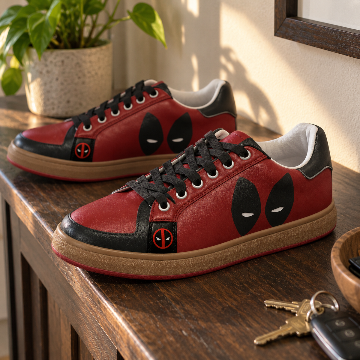 Red Rogue Sneakers