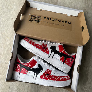 Spider Web Kicks | CUSTOM AF1's