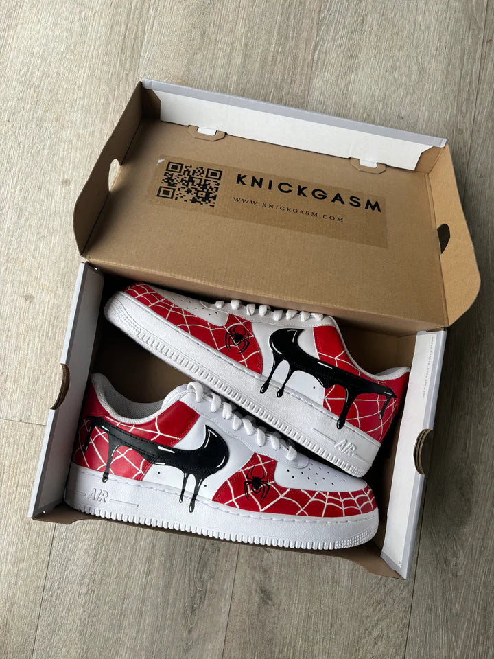 Spider Web Kicks | CUSTOM AF1's