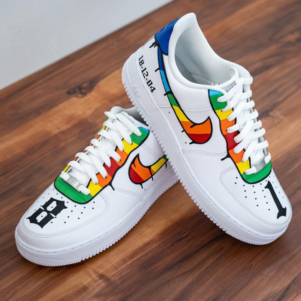 Color Cascade | CUSTOM AF1's