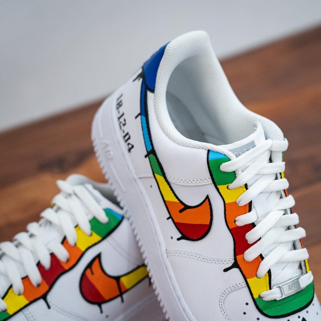 Color Cascade | CUSTOM AF1's