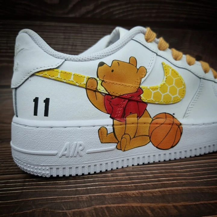 Pooh's Honey Hoops | CUSTOM AF1's