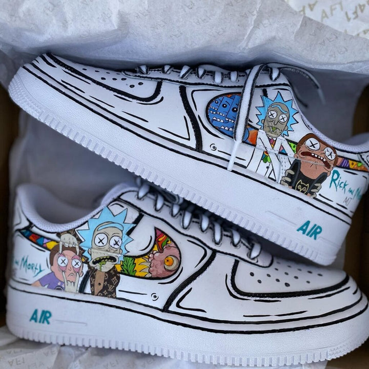 Wubba Lubba Dub Dub | CUSTOM AF1's